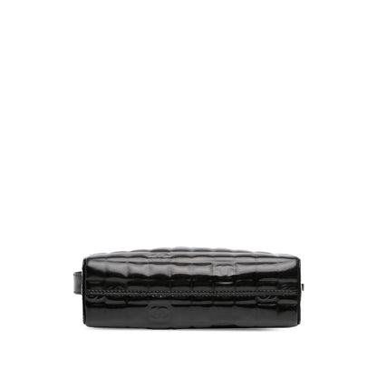 Chanel CC Chocolate Bar Patent Shoulder Bag