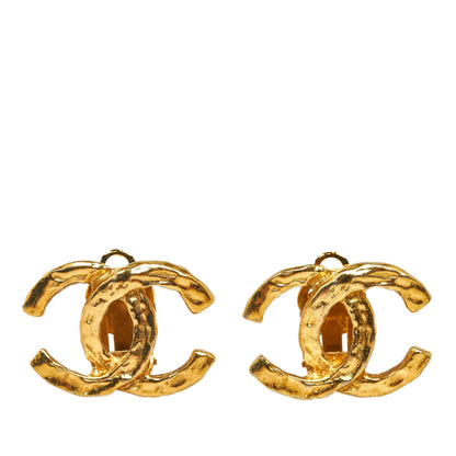 Chanel CC Clip-On Earrings (SHG-TZWsUq)