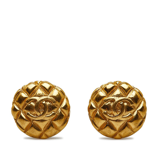 Chanel CC Clip On Earrings (SHG-JicNdL)