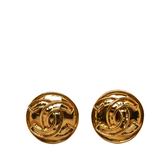 Chanel CC Clip on Earrings (SHG-T6gL1b)