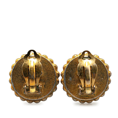 Chanel CC Clip on Earrings (SHG-NIDBoD)
