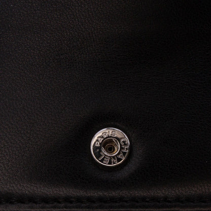 Chanel CC Embossed Lambskin Wallet On Chain