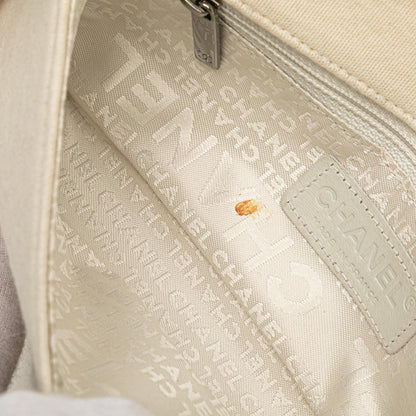 Chanel CC Jersey Pyramid Stud Flap