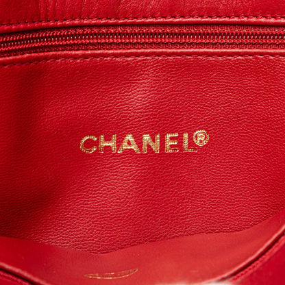Chanel CC Lambskin Chain Tote