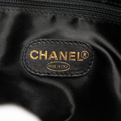 Chanel CC Lambskin Chain Tote