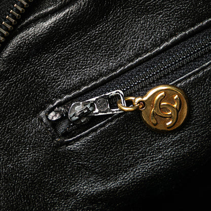 Chanel CC Lambskin Flap Tassel Crossbody