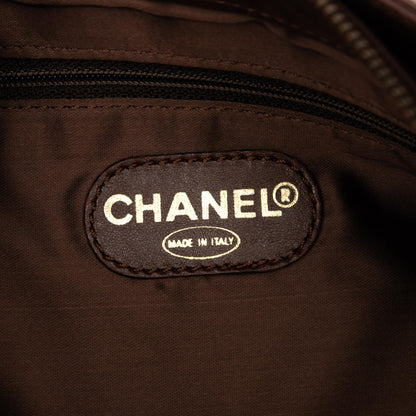 Chanel CC Lambskin Tassel Shoulder Bag