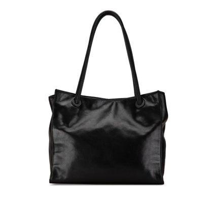 Chanel CC Lambskin Tote Bag (SHG-R6lAw8)