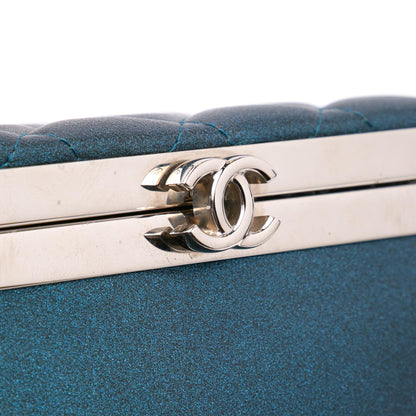 Chanel CC Metallic Calfskin Vanity Case
