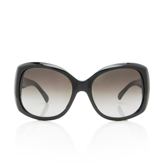 Chanel CC Oversized Sunglasses