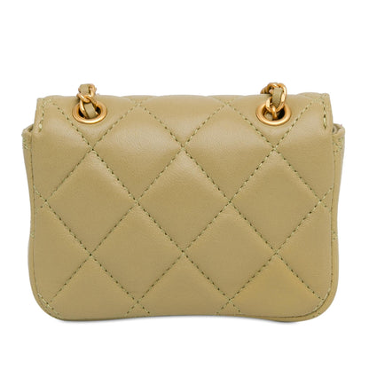Chanel CC Quilted Calfskin Belt Bag (SHG-WnVN3d)
