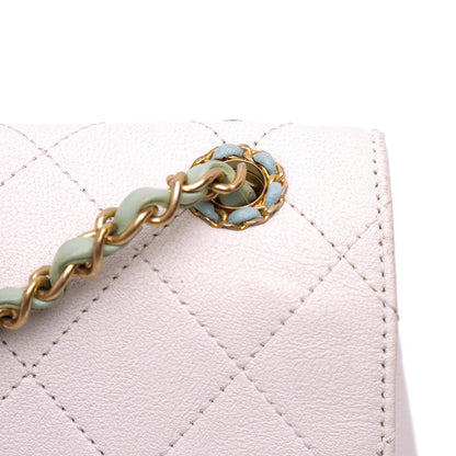 Chanel CC Quilted Calfskin Single Flap