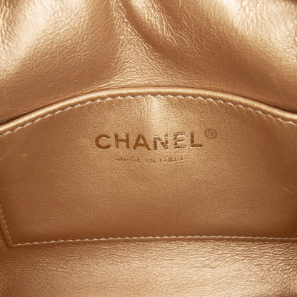 Chanel CC Quilted Lambskin Coco Midnight Camera Bag