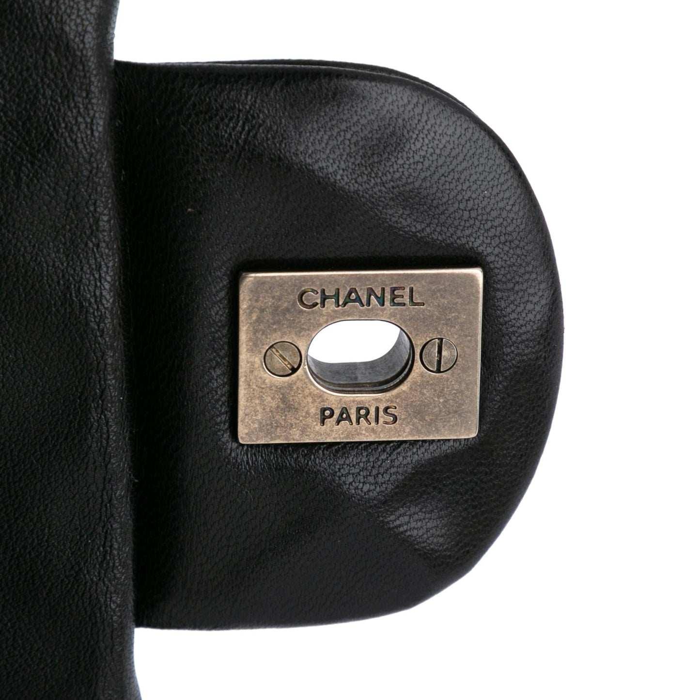 Chanel CC Quilted Lambskin Double Flap