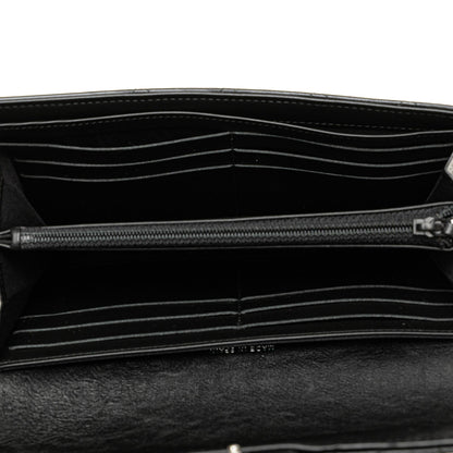 Chanel CC Quilted Lambskin Flap Continental Wallet