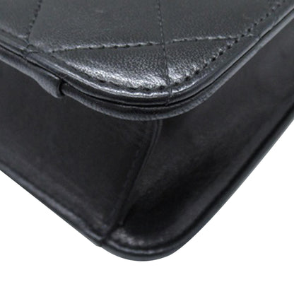 Chanel CC Quilted Lambskin Single Flap (SHG-iO4bfz)