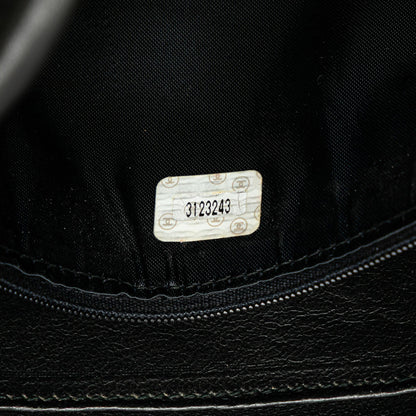 Chanel CC Quilted Lambskin Tassel Crossbody