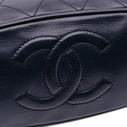 Chanel CC Quilted Lambskin Tassel Flap