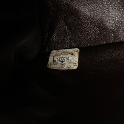 Chanel CC Quilted Lambskin Turnlock Tote