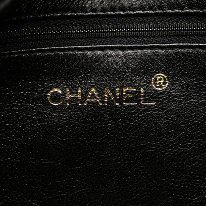 Chanel CC Quilted Lambskin Twisted Strap Crossbody