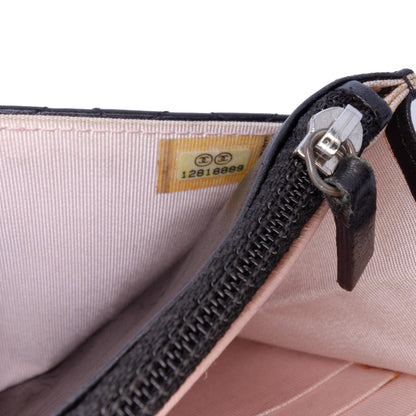 Chanel CC Quilted Lambskin Wallet On Chain