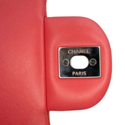 Chanel CC Quilted Patent Clutch with Chain