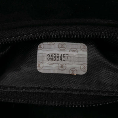 Chanel CC Quilted Velvet Flap