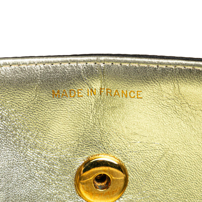 Chanel CC Satin Flap Clutch