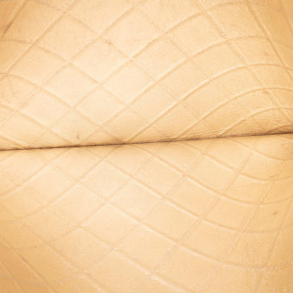 Chanel CC Stitched Lambskin Clutch