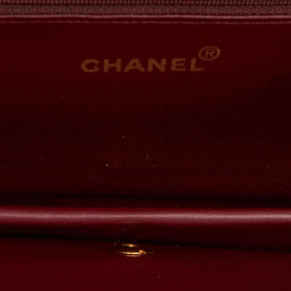 Chanel CC Timeless Lambskin Leather Crossbody Bag (SHG-37874)