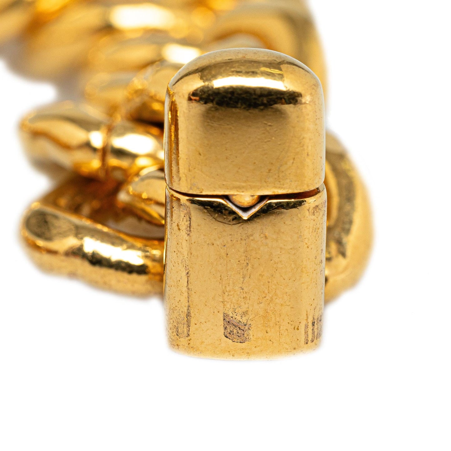 Chanel CC Turnlock Chain Bracelet (SHG-b6B4kT)