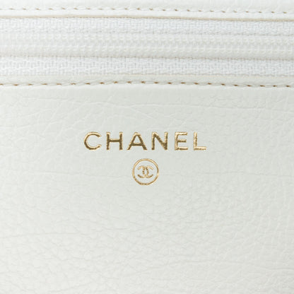 Chanel Calfskin Crochet 19 Wallet On Chain