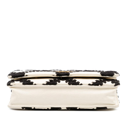 Chanel Calfskin Crochet 19 Wallet On Chain