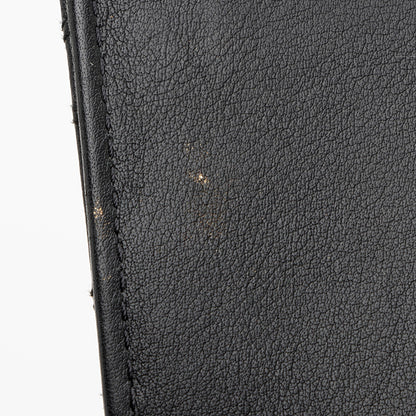 Chanel Calfskin Diamond Wild Stitch French Purse Wallet (SHF-snVzTa)