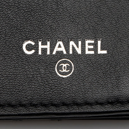 Chanel Calfskin Diamond Wild Stitch French Purse Wallet (SHF-snVzTa)