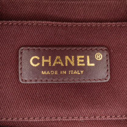 Chanel Calfskin Kiss Lock Frame Bag (SHG-z1lges)