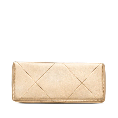 Chanel Calfskin Kiss Lock Frame Bag (SHG-jfYumG)