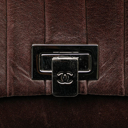 Chanel Calfskin Mademoiselle Ligne Accordion Flap