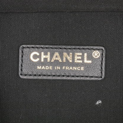 Chanel Calfskin Stitched Cup Of Tea Vanity Case