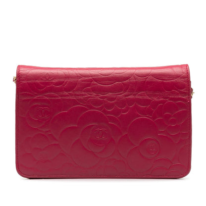 Chanel Camellia Wallet On Chain (SHG-rsYib2)