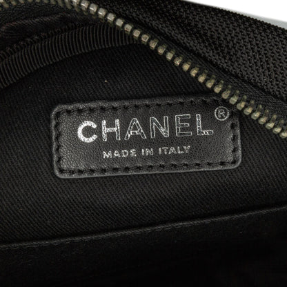 Chanel Canvas And Rubber Airlines Round Crossbody (SHG-JtvBer)