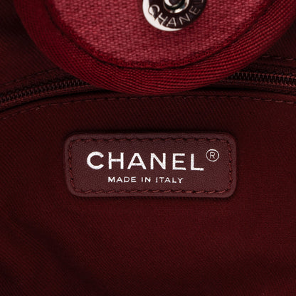 Chanel Canvas Deauville Medium Tote