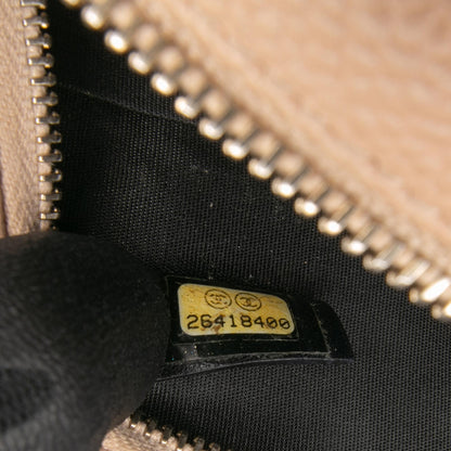 Chanel Caviar CC Filigree Round Crossbody