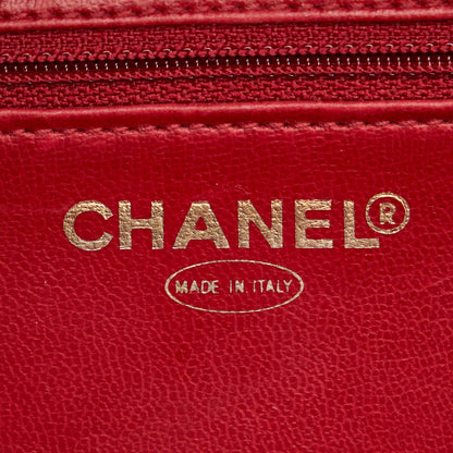 Chanel Caviar CC Lunch Box Vanity Case (SHG-PrqR71)