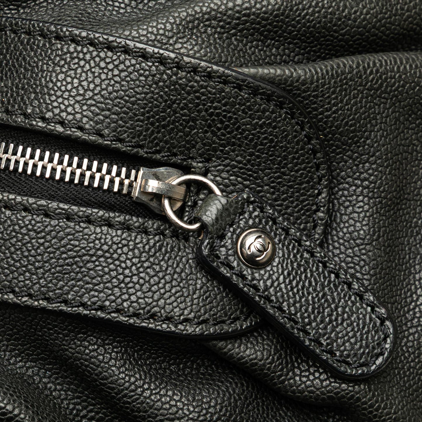 Chanel Caviar CC Outdoor Ligne Handbag