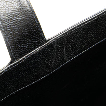 Chanel Caviar CC Tote Bag (SHG-qd9B2F)