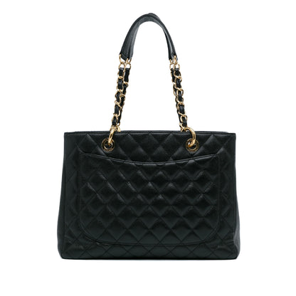 Chanel Caviar Grand Shopping Tote (SHG-8A60Nv)
