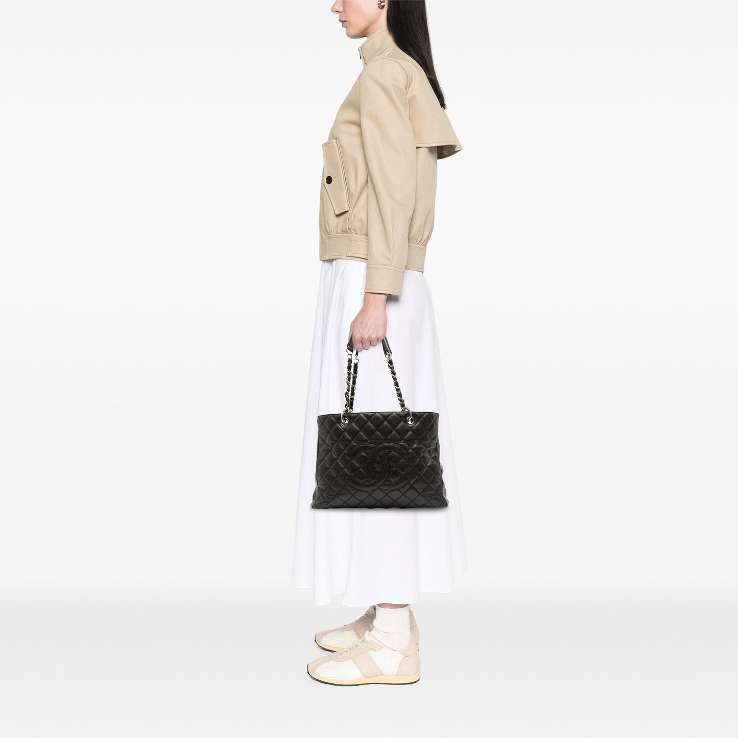 Chanel Caviar Grand Shopping Tote