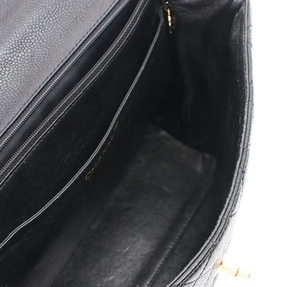 Chanel Caviar Kelly Top Handle Bag (SHG-TzXj4g)