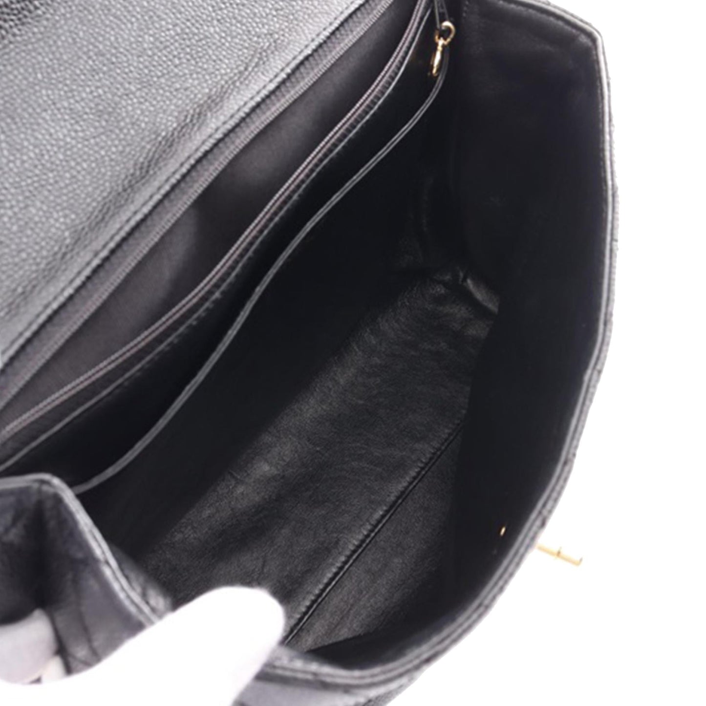 Chanel Caviar Kelly Top Handle Bag